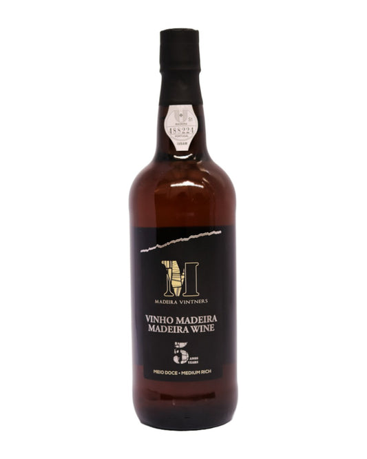 MV 5 anos meio doce 5J - Madeira Vintners - Weingaumen.com