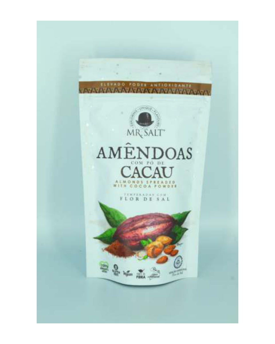 Âmendoas com Pó de Cacau 100g - Mr. Salt - Weingaumen.com