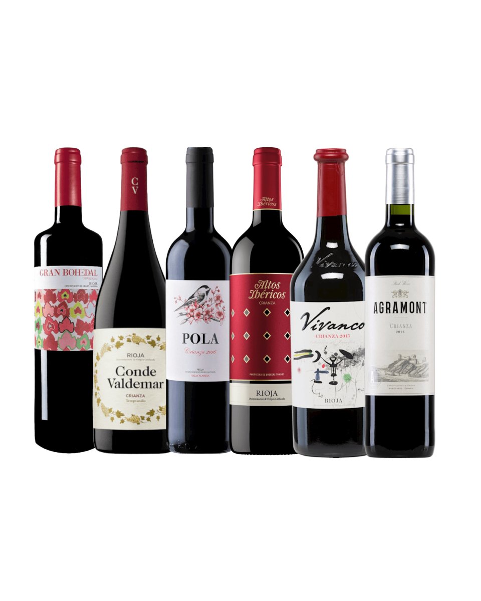 Rioja Probierpaket (Crianza) - Weingaumen.com