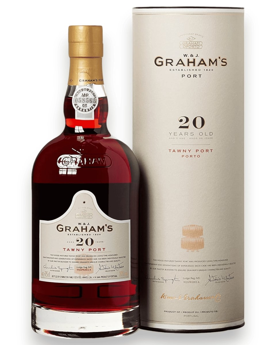 20 Years Old Tawny Port in Tube - Graham's - Weingaumen.com