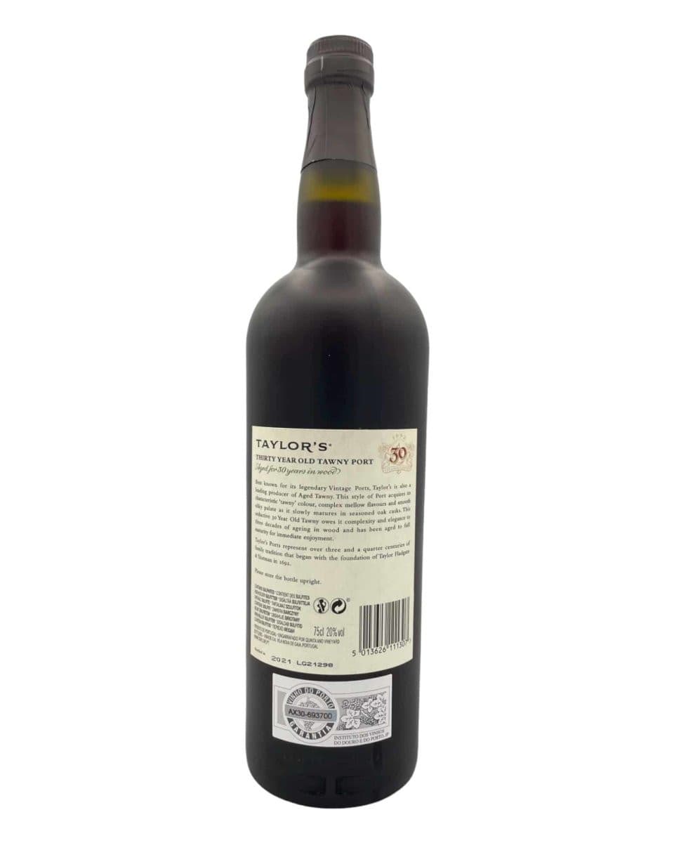 30 Years old Tawny Port - Taylor's Port - Weingaumen.com