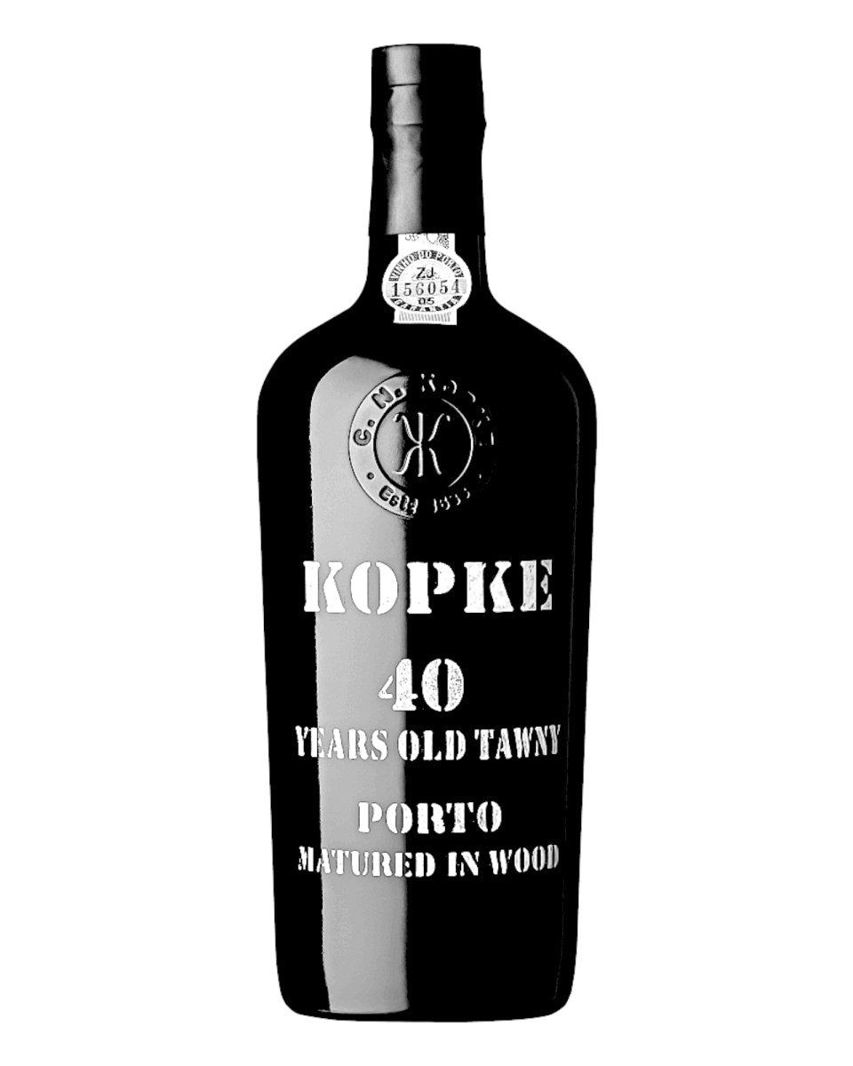 40 Years Old Tawny Port in Holzkiste - Kopke - Weingaumen.com