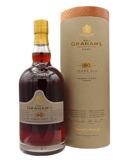 40 Years Old Tawny Port in Tube - Graham's - Weingaumen.com