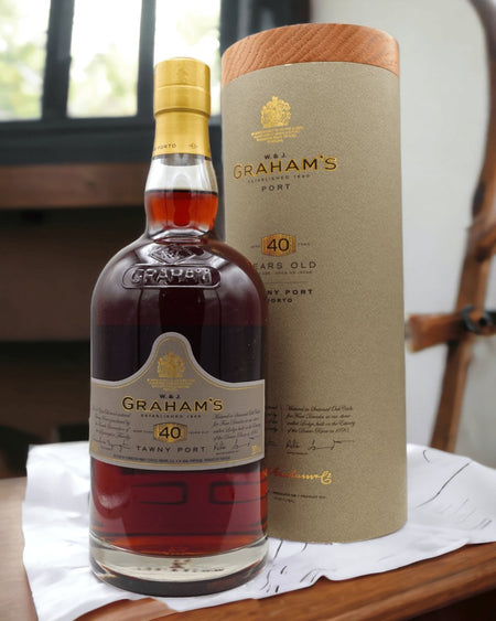 40 Years Old Tawny Port in Tube - Graham's - Weingaumen.com