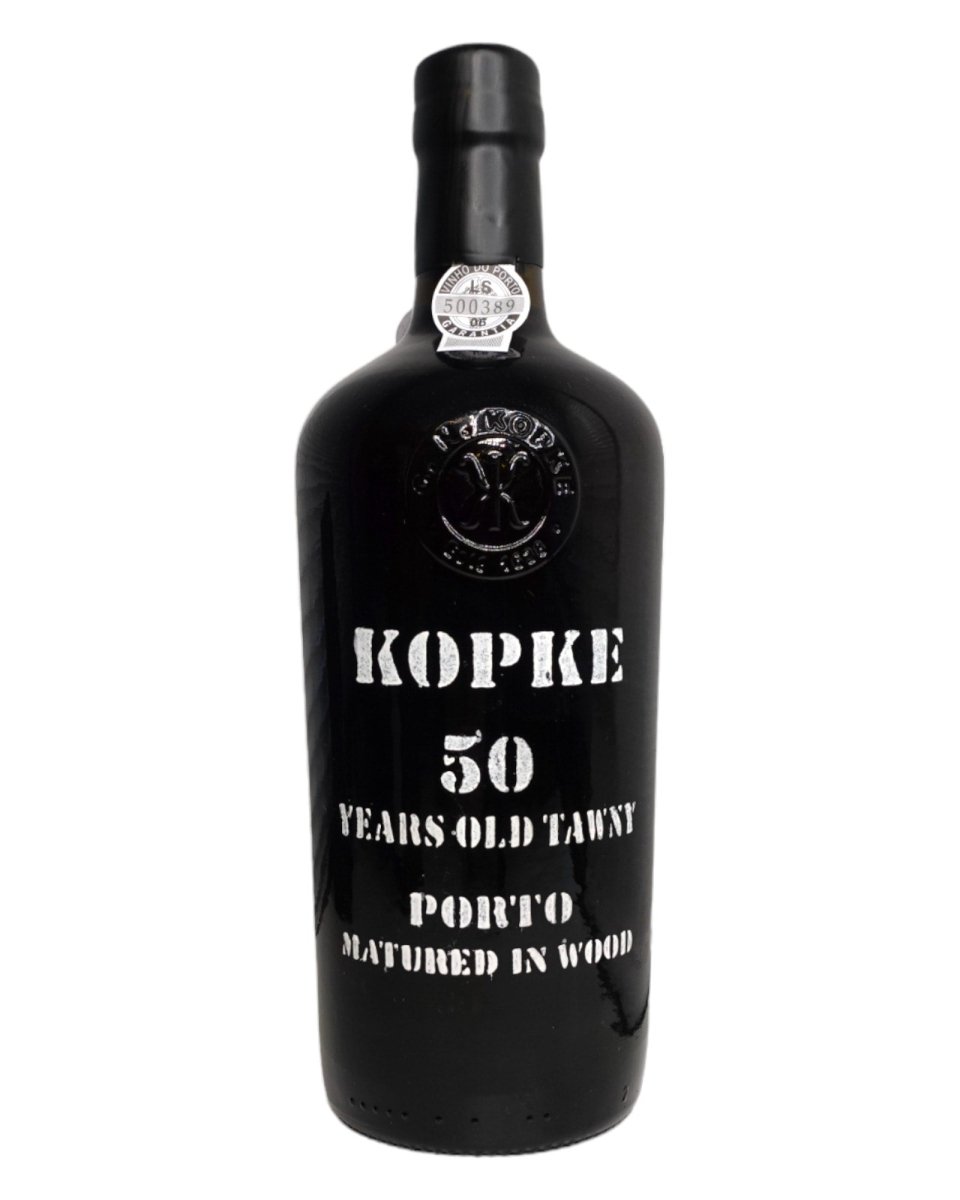 50 Years Old Tawny Port in Holzkiste - Kopke - Weingaumen.com