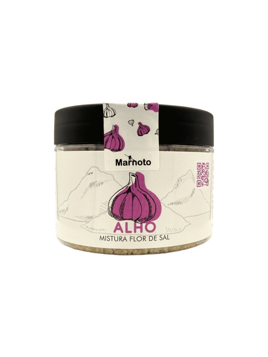 Alho Mistura Flor de Sal - Knoblauch Salz - Marnoto - Weingaumen.com