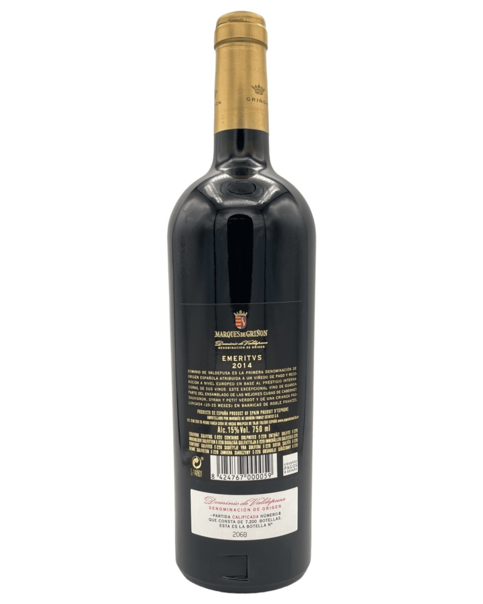 Dominio de Valdepusa Eméritus 2014 - Marques de Grinon - Weingaumen.com