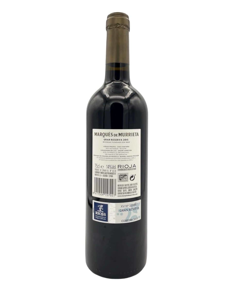 Gran Reserva 2015 - Marqués de Murrieta - Weingaumen.com