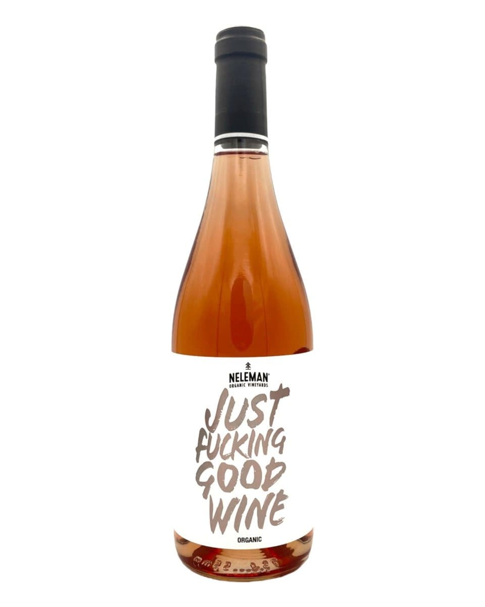 Just Fucking Good Wine Rosado Organic 2021 - Neleman - Weingaumen.com