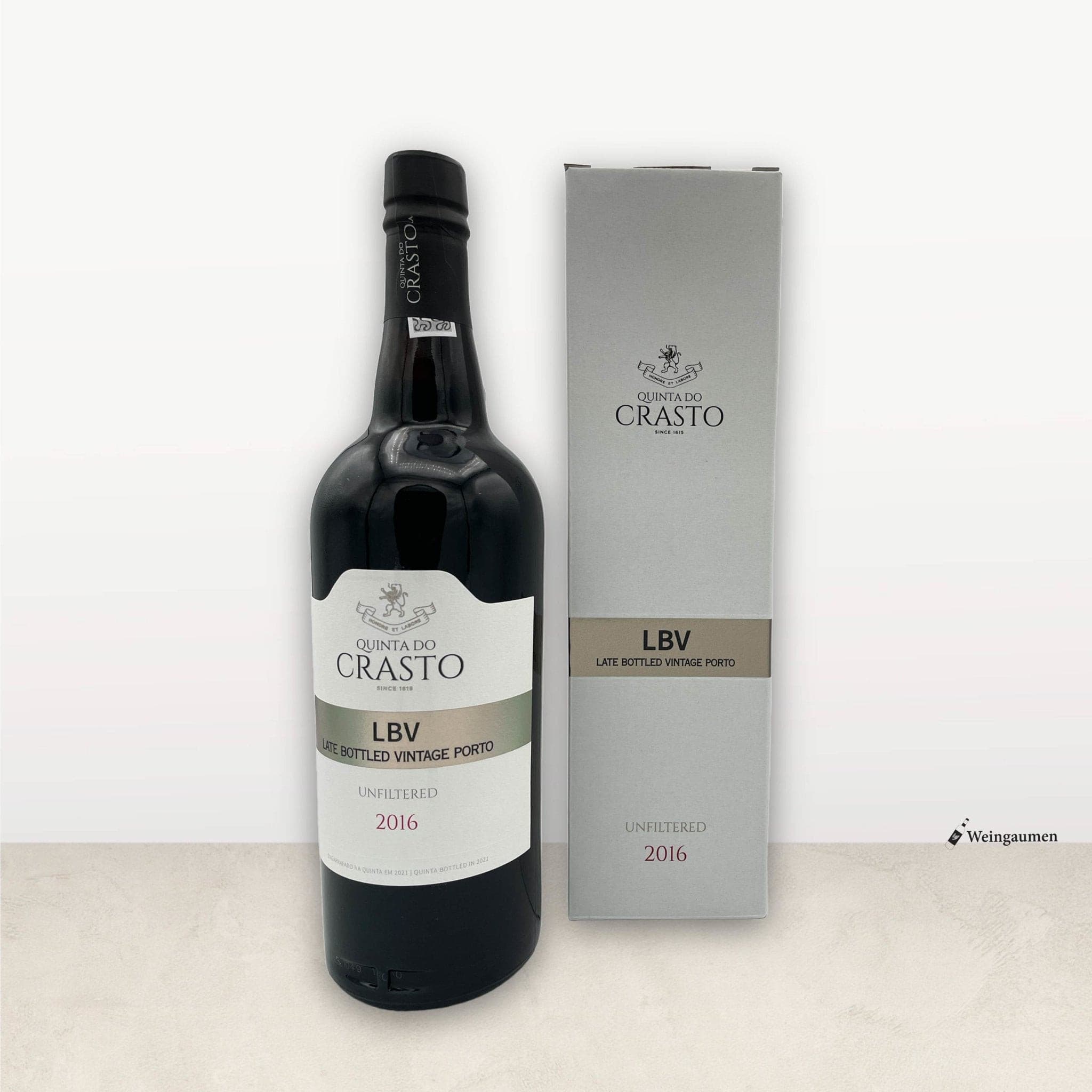 Late bottled Vintage Port 2016 - Quinta do Crasto Port - Weingaumen.com