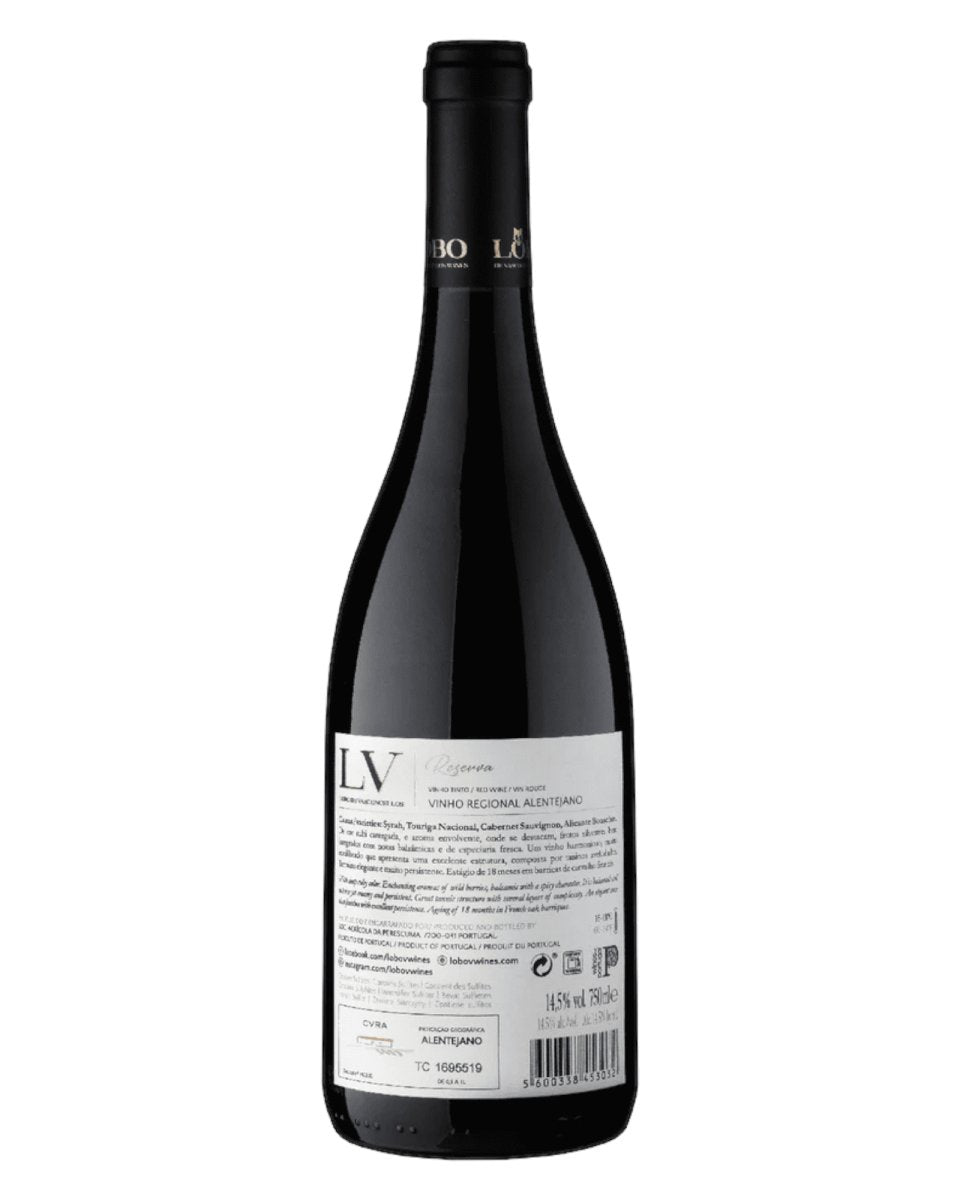 Rood Vasconcellos-wijnen - de Lobo Reserva LV