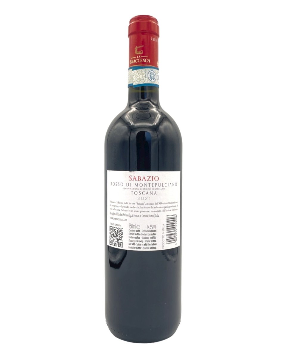 Sabazio Rosso di Montepulciano DOC 2021 - La Braccesca - Weingaumen.com