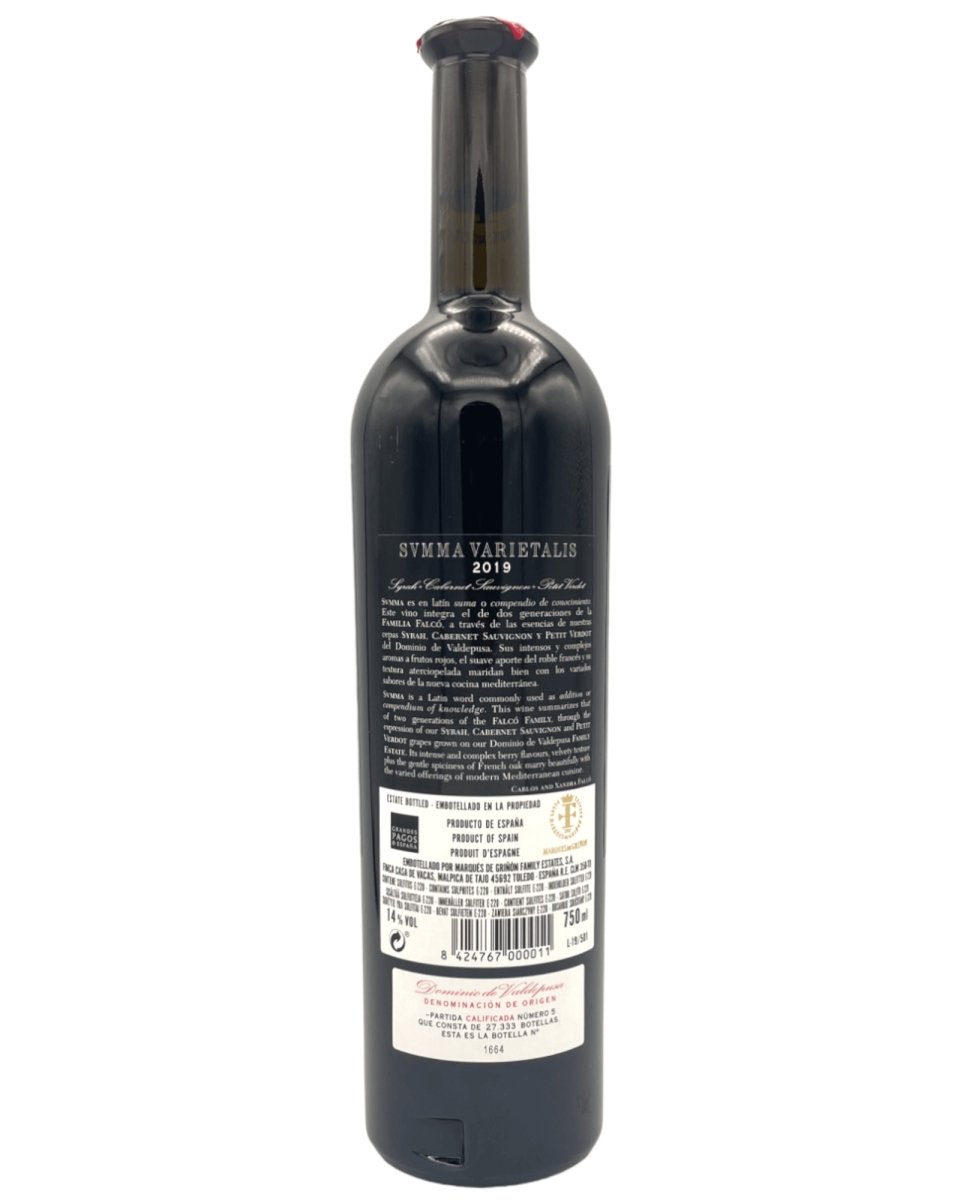 Summa Varietalis Tinto 2019 - Marques de Grinon - Weingaumen.com