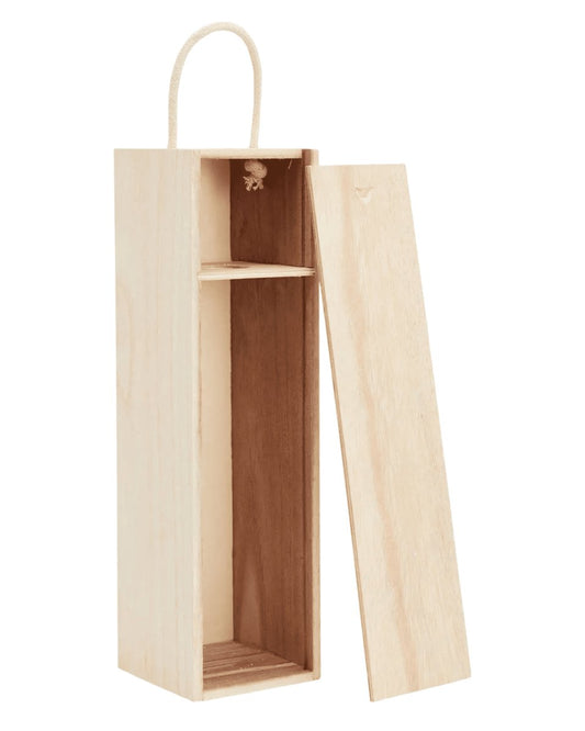 Wein Holzkiste - Weingaumen.com
